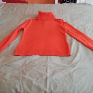 Orange sweater